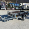 Martz Holz Anhänger 230 x 126 cm 500/750 kg PTAC + Leitergestell und Blattfedern