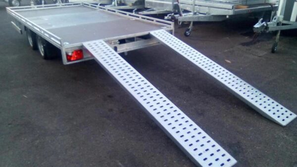Plataforma fija + rampas Boro ATLAS 6m x 2m 3500KG 3 ejes