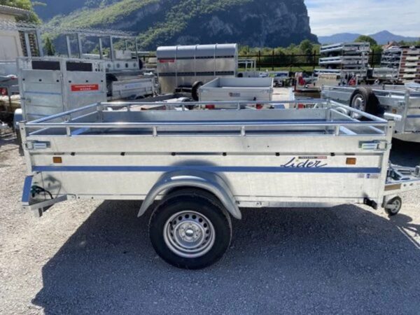Robust Lider Anhänger 34392 Geräumig und gebremst (253 x 134 cm, 1300 kg)