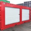 20-Fuß-Container mit 2 Sektionaltoren