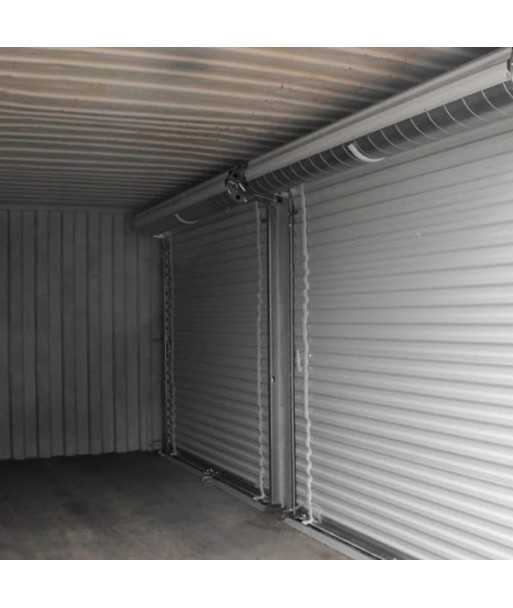 20-Fuß-Container mit 2 Sektionaltoren