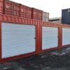 40-Fuß-Container mit 3 Sektionaltoren