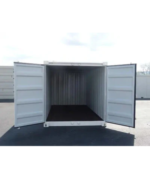 15-Fuß-Seecontainer, weiß – Neu