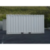 15-Fuß-Seecontainer, weiß – Neu