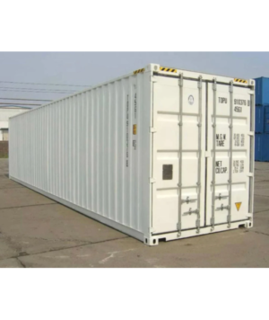 40-Fuß-Seecontainer, weiß – Neu