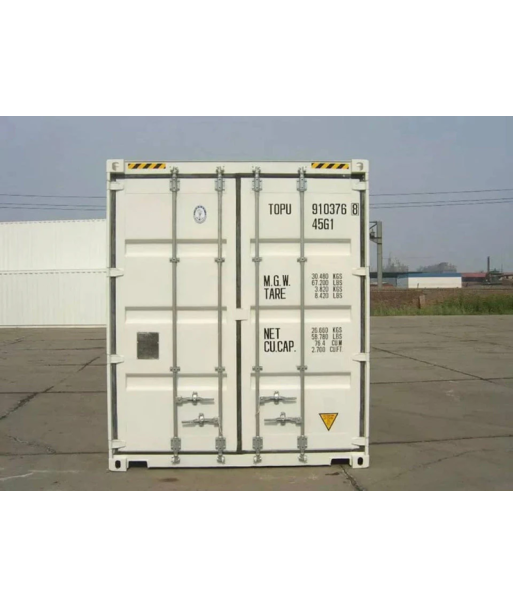 40-Fuß-Seecontainer, weiß – Neu