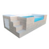 ILU Pro 230 Aufstellpool aus robustem Stahl