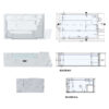 Ilú Pro 2250 Aufstellpool aus starrem Stahl