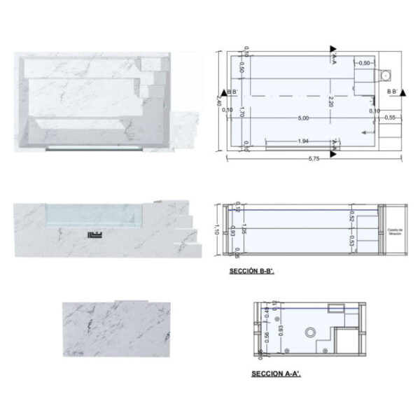 Ilú Pro 2250 Aufstellpool aus starrem Stahl