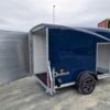 Pullman Debon Cargo 1300 blauer Anhänger mit Federung und Seitentür